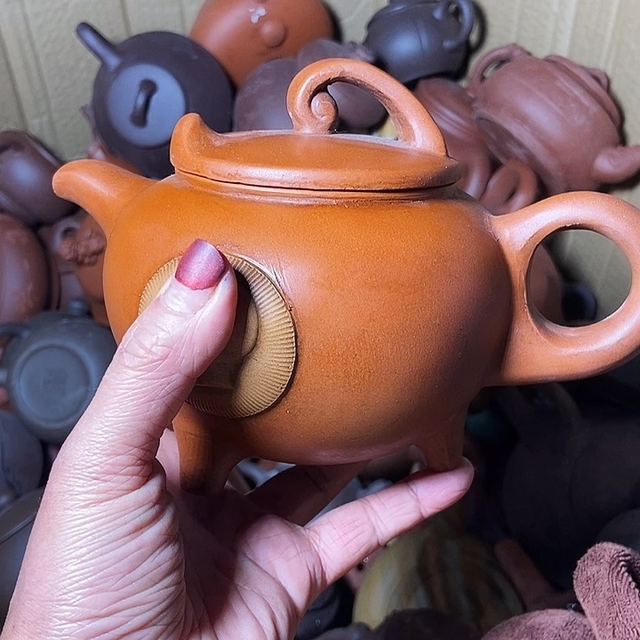 全手工制宜兴紫砂工艺茶壶