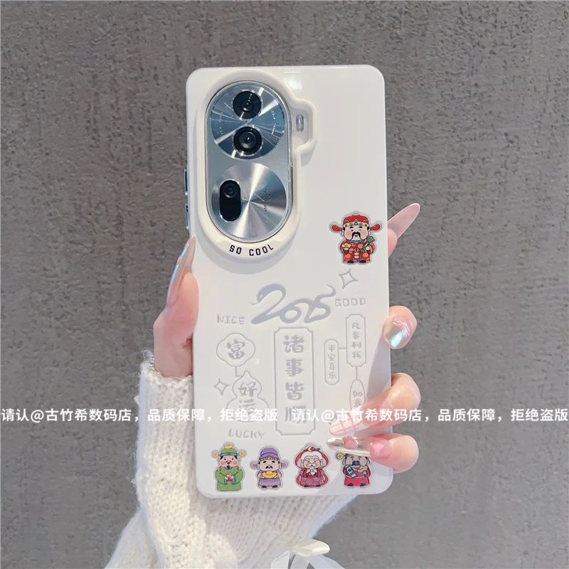 （OPPOReno系列）磨砂彩银适用OPPOReno13/12/11/10/9/8/7/6手机壳