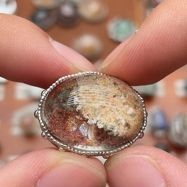 银S925镶嵌水晶吊坠(不含链)11111111111