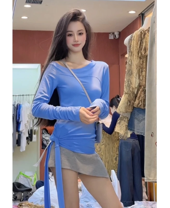 2025夏季新款时尚半身裙气质显瘦短款洋气休闲百搭性感辣妹半身裙