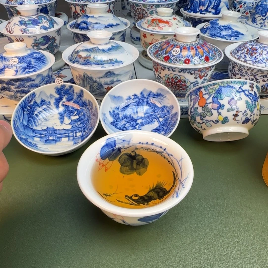 纯手工纯手绘茶具94