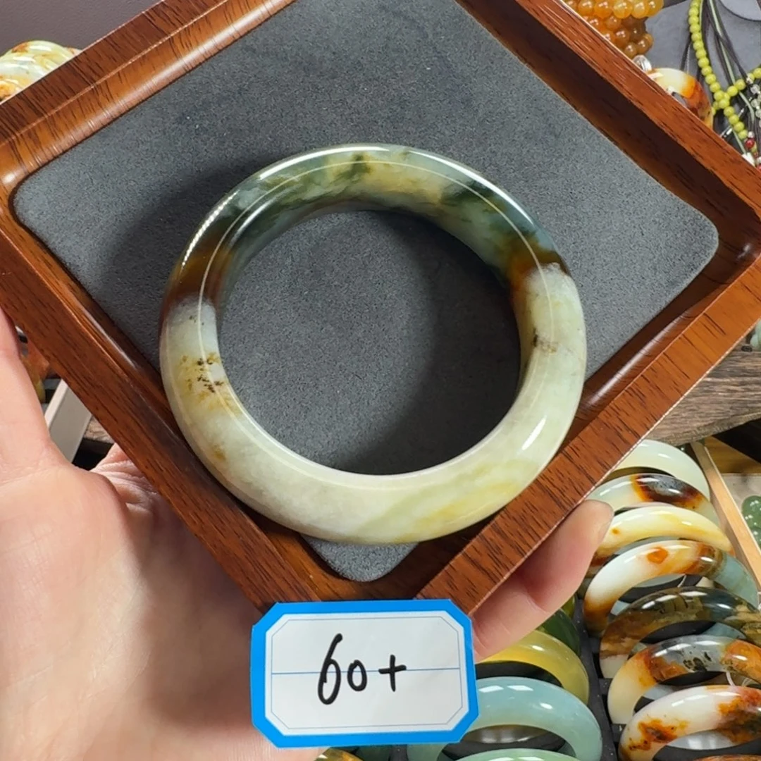 蛇纹石玉合金手镯