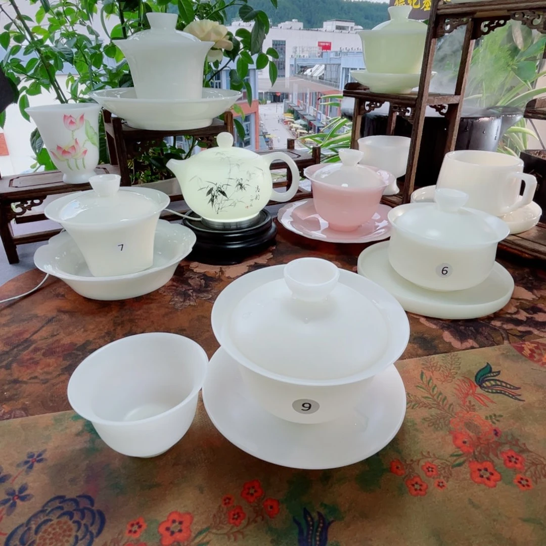 冰晶璞玉素烧元宝