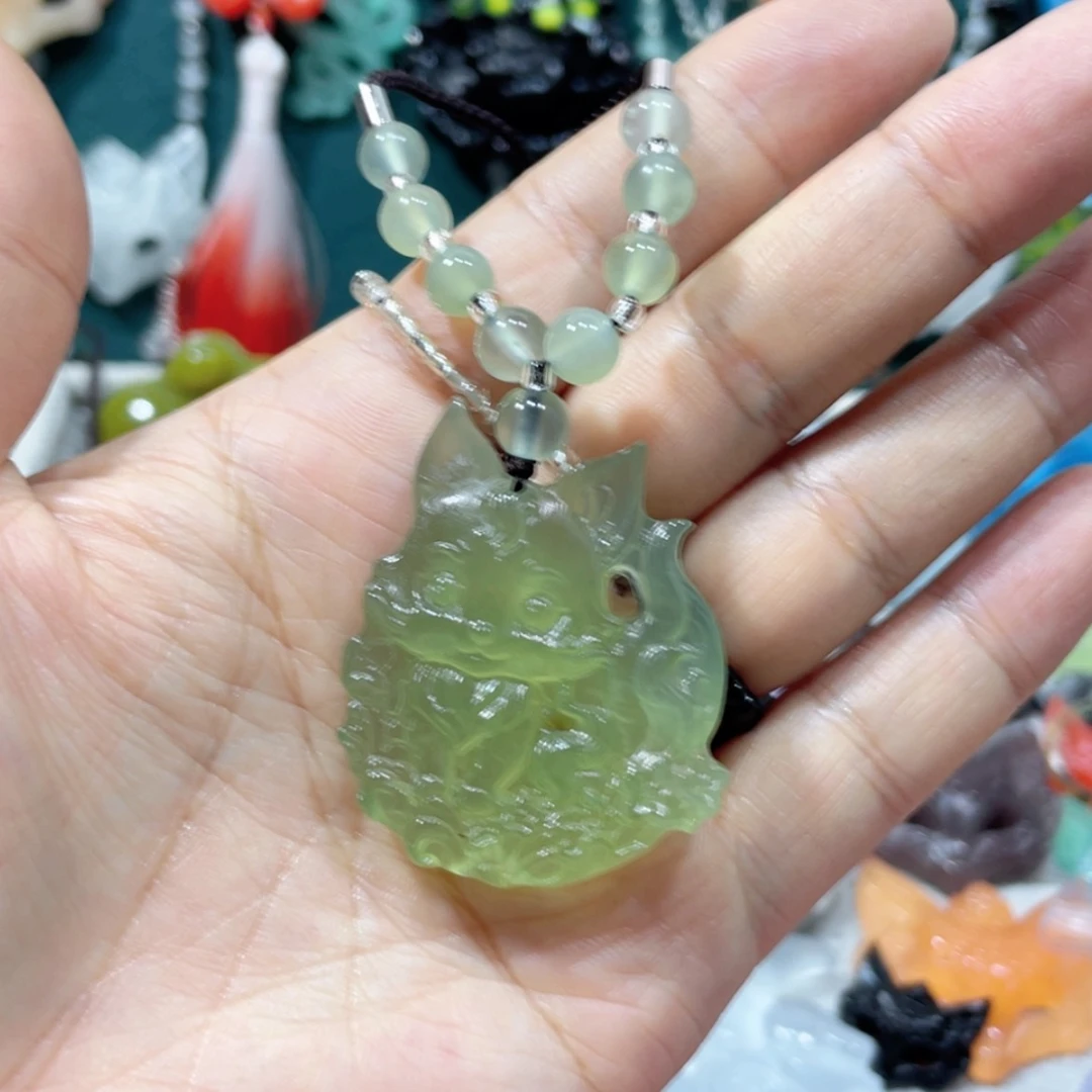 【闪购商品】未镶嵌岫玉颈饰这***?26吊坠