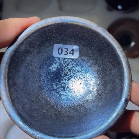 茶盏原矿原釉柴烧建盏