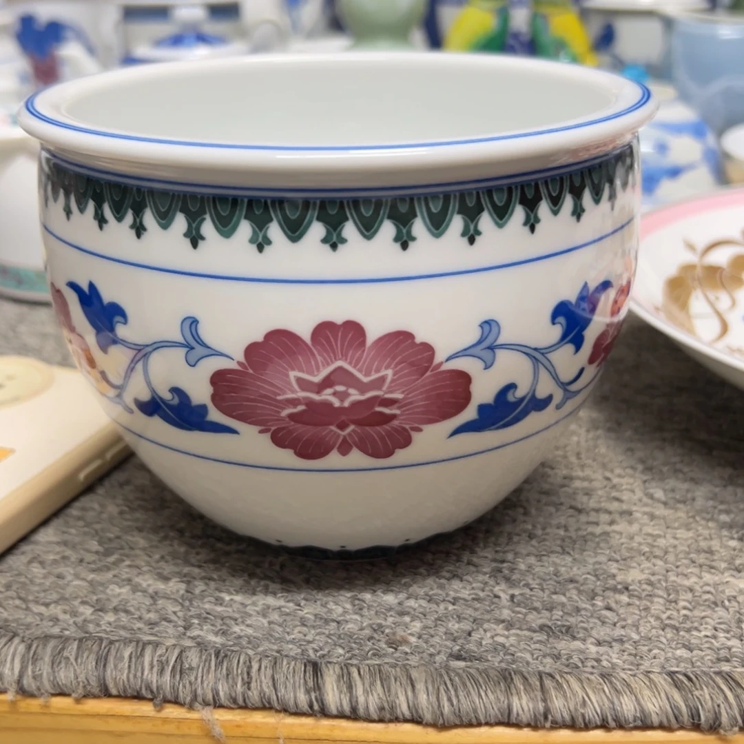 明***弟碗景德镇陶瓷釉中彩碗