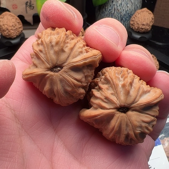 斌***6文玩核桃把件非嫁接马老四39尺 精品