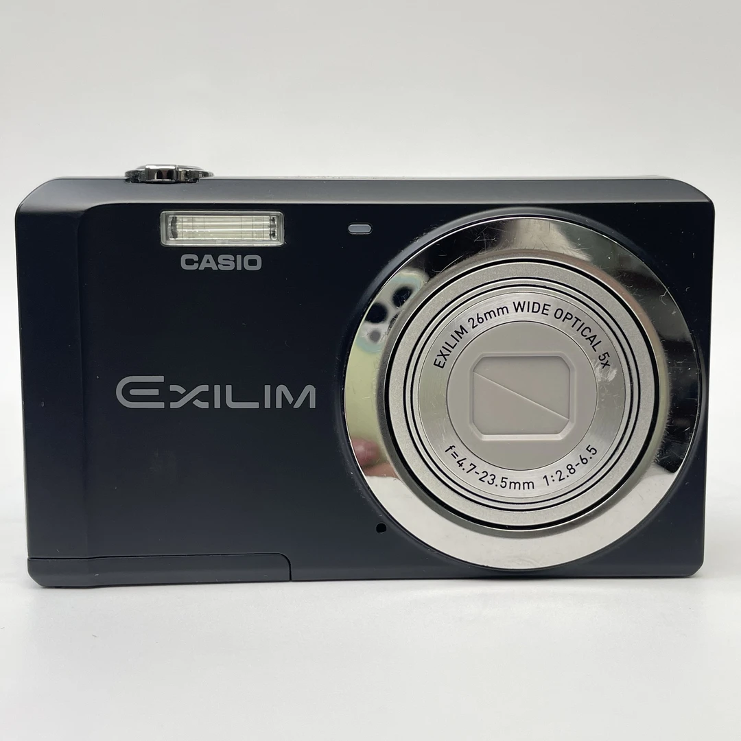 95新 Casio/卡西欧 zs5黑色1400万像素5倍变焦复古ccd数码相机