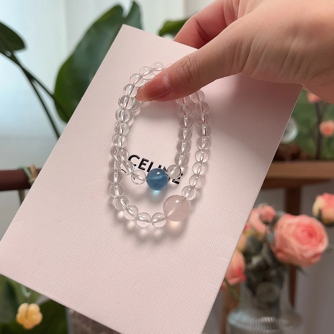 水晶手链未镶嵌阳**闪设计款