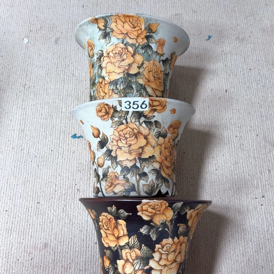 ****糖紫砂花盆陶瓷多肉花盆瑕疵