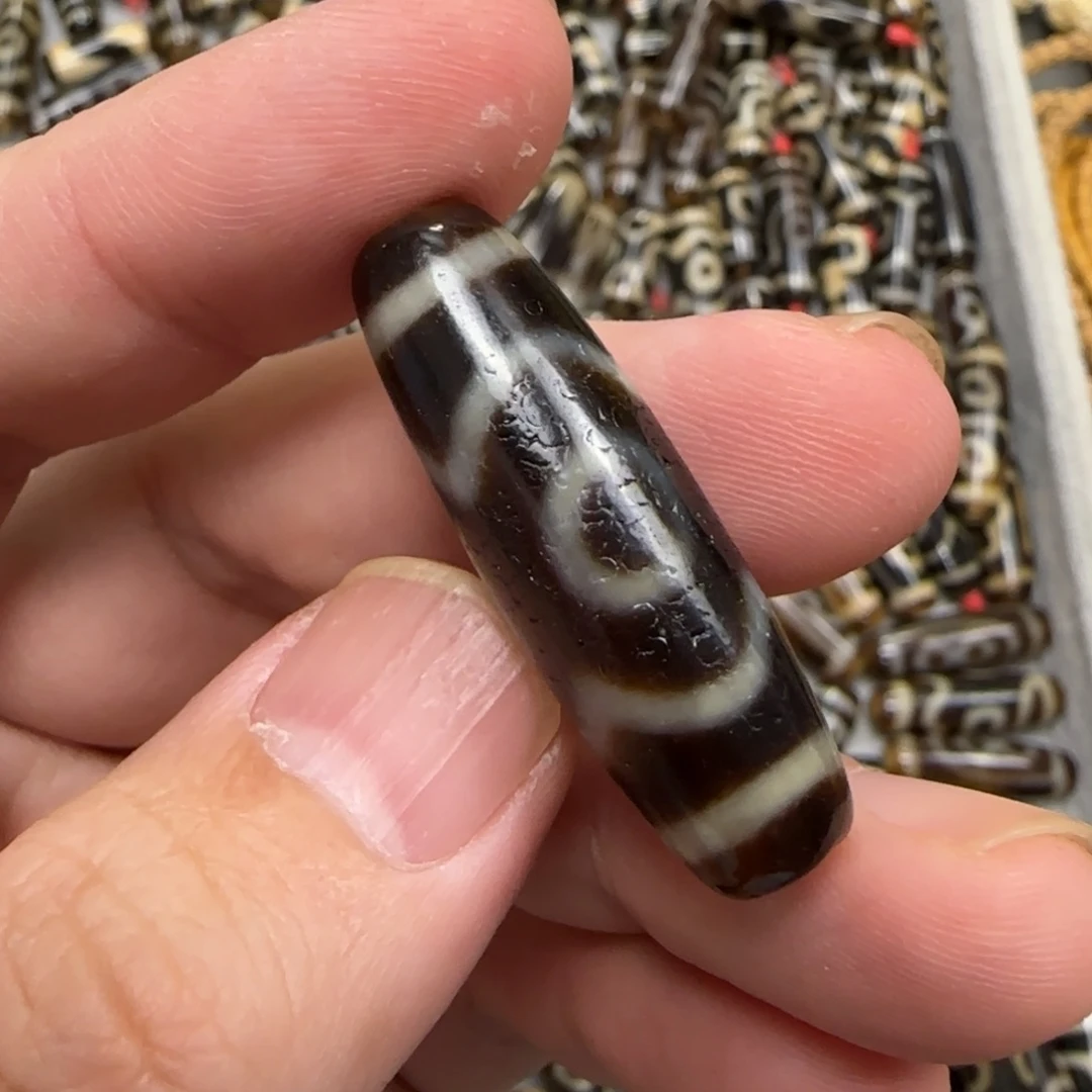 白玉菩提把件D***m熊猫三