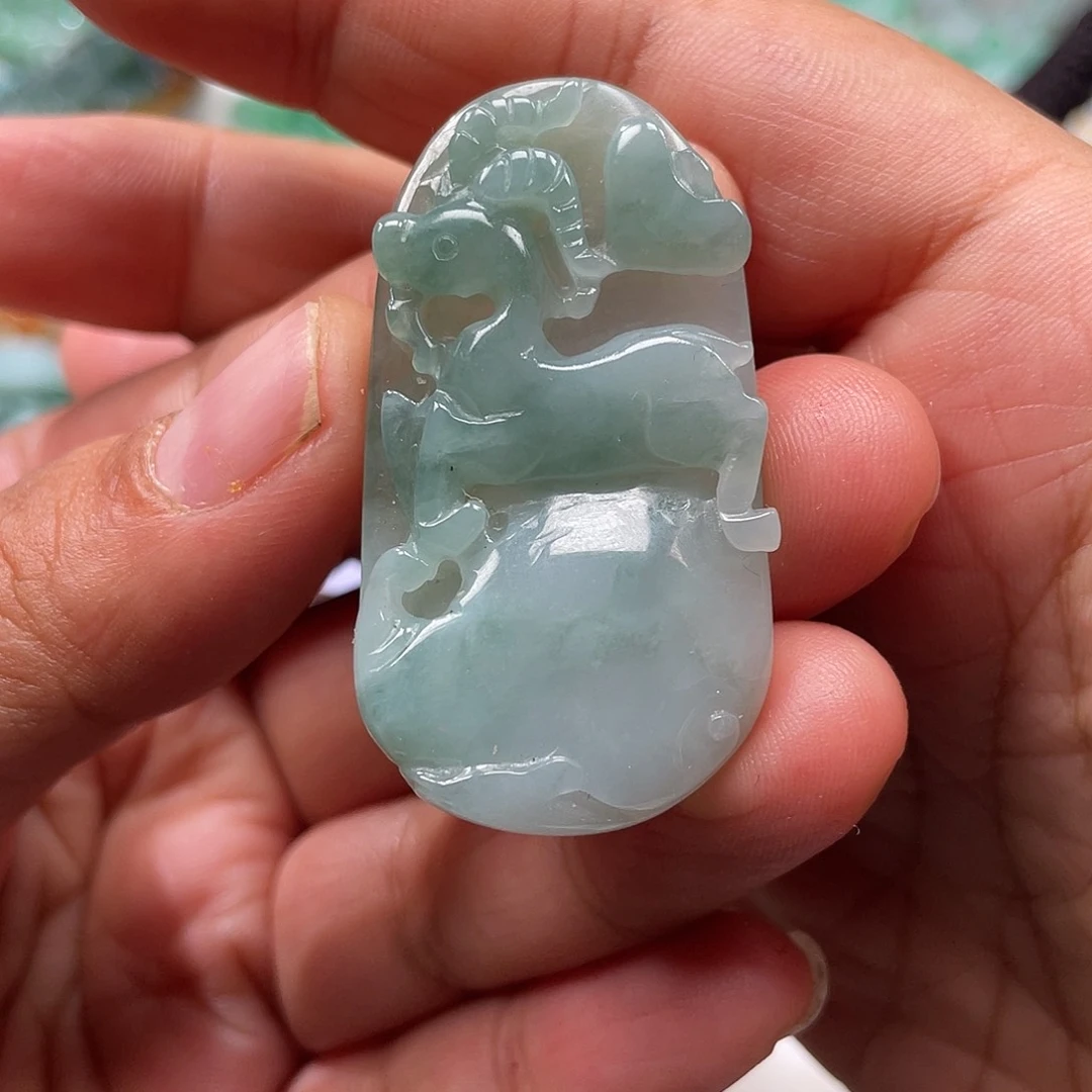 颈饰未镶嵌翡翠翡玉缘翡翠