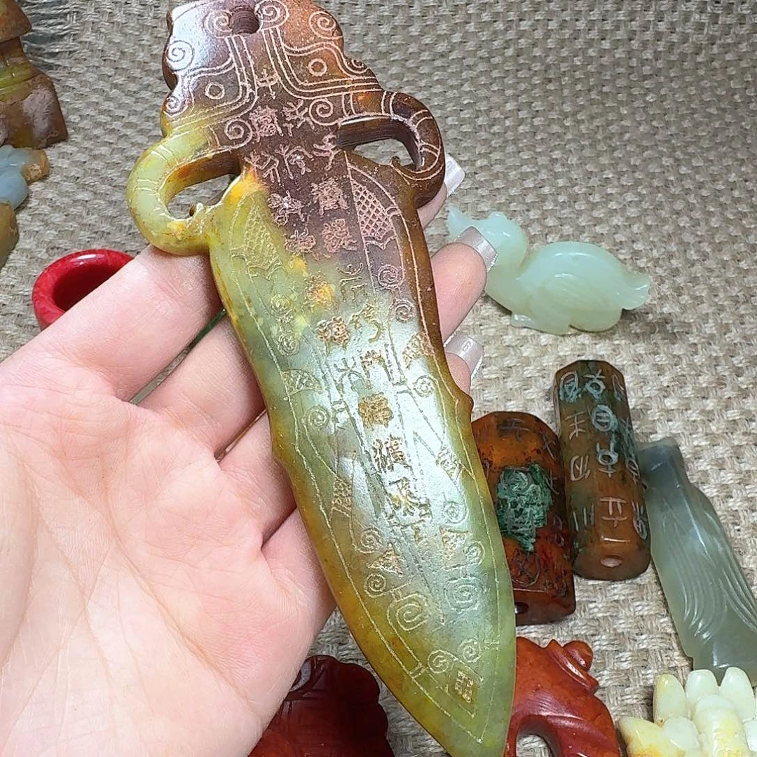 白玉菩提吊坠挂件