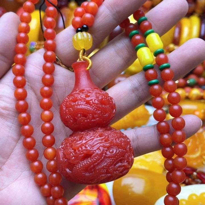 树脂制品58号葫芦毛衣链