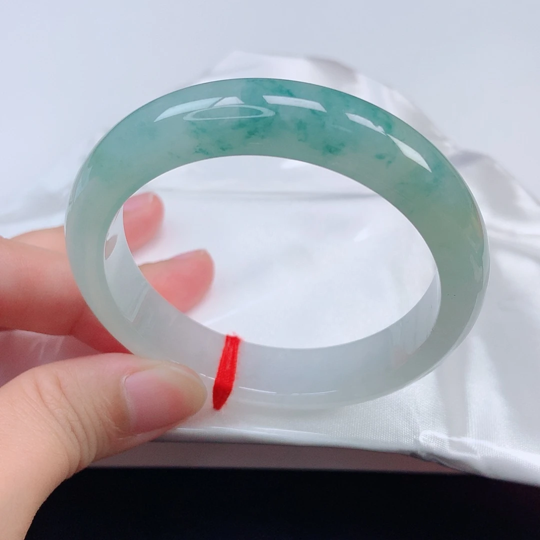 未镶嵌手镯翡翠54正圈