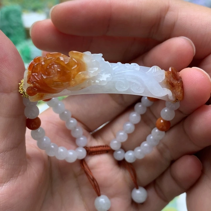 颈饰未镶嵌翡翠翡翠