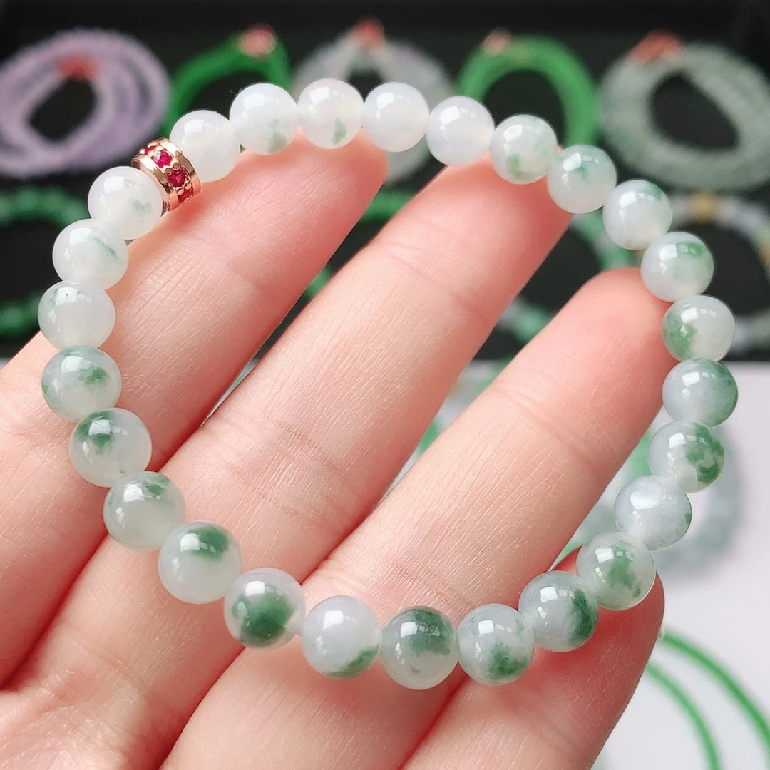 翡翠未镶嵌手链翡翠