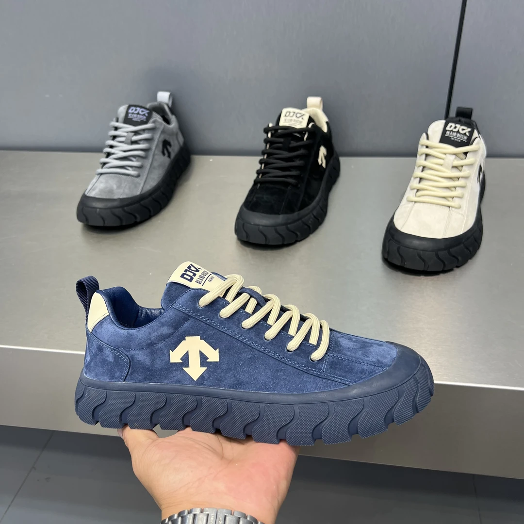 77-512秋季新款韩版低帮男鞋皮面舒适百搭休闲鞋男士低帮板鞋