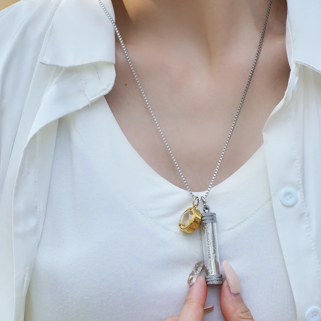 合金吊坠 【昕昕严选】福管吊坠V640ZC1111