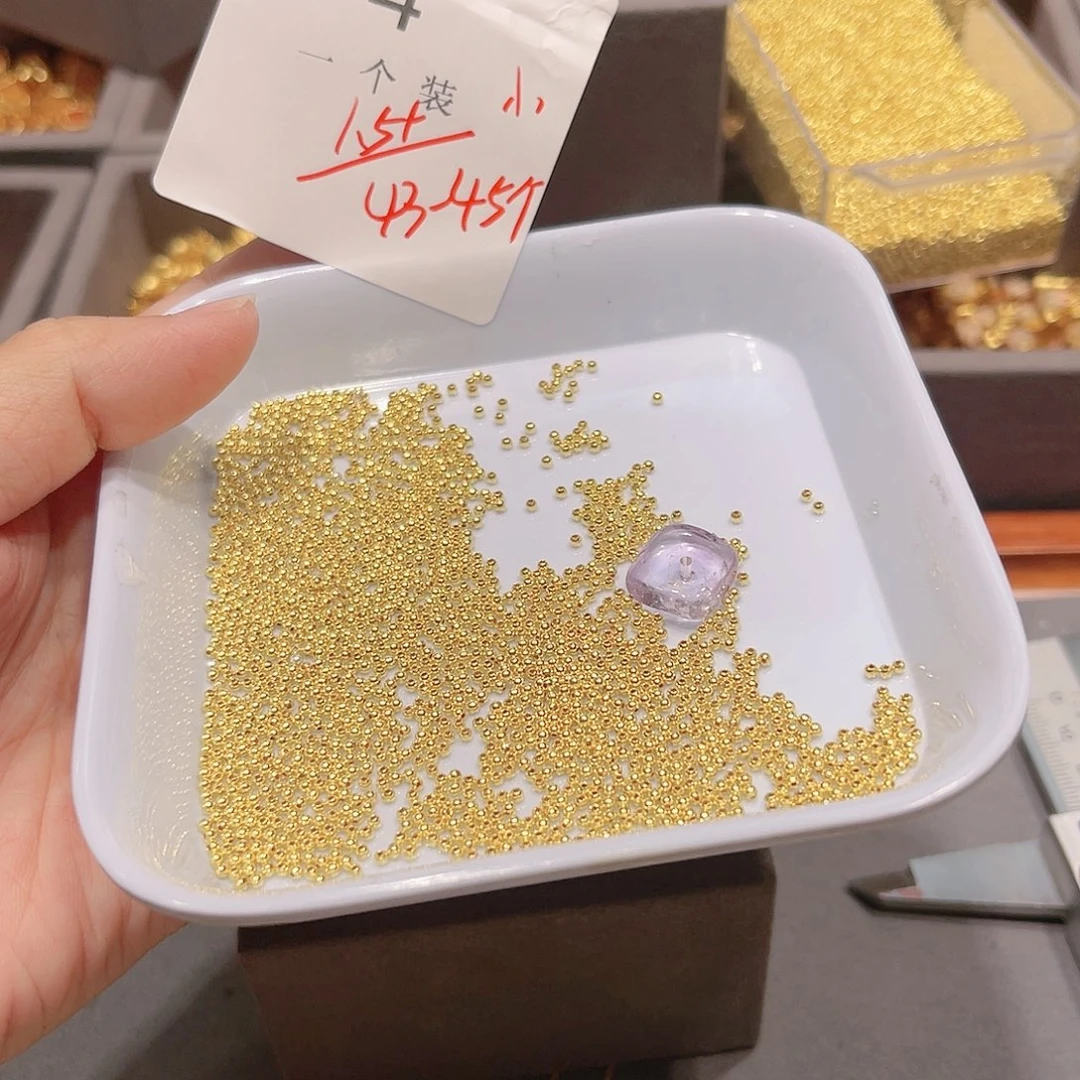 紫晶珠宝半成品银S925镀金镶嵌4