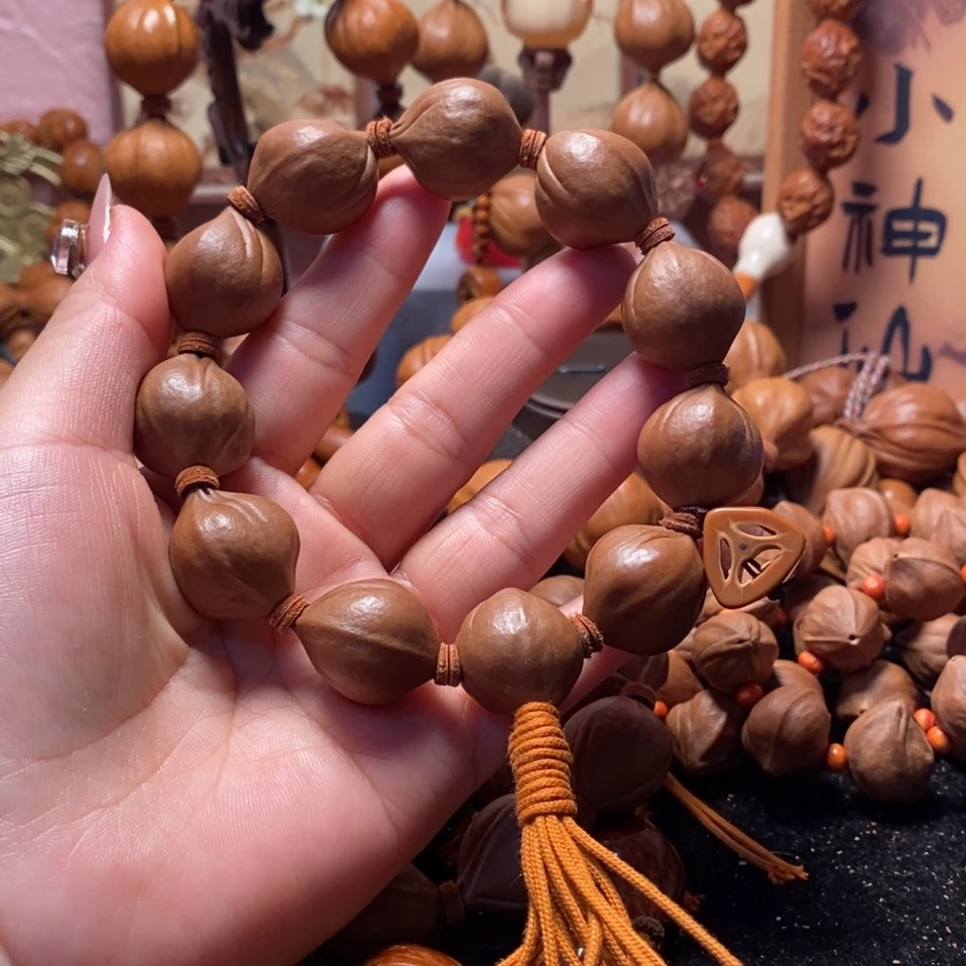 ****粹手串/手链橄榄核2.0原皮蜜桃铁1