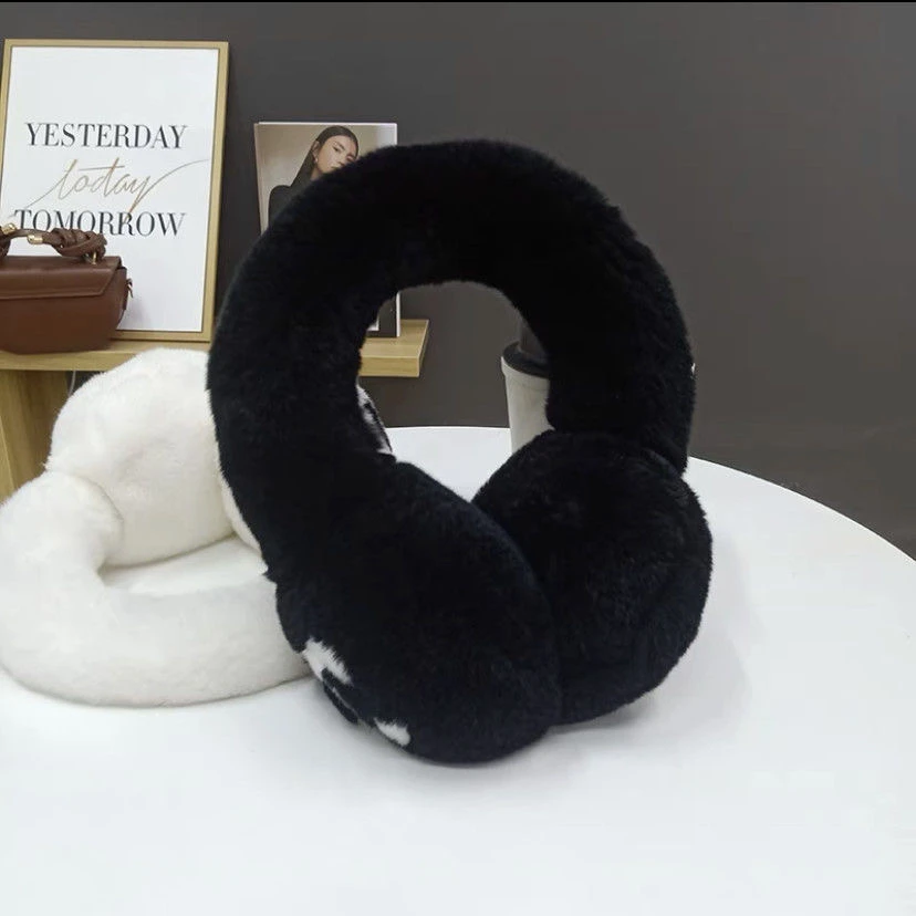 耳套防冻秋冬毛绒护耳罩护耳套耳捂子女士加厚冬季网红防寒保暖