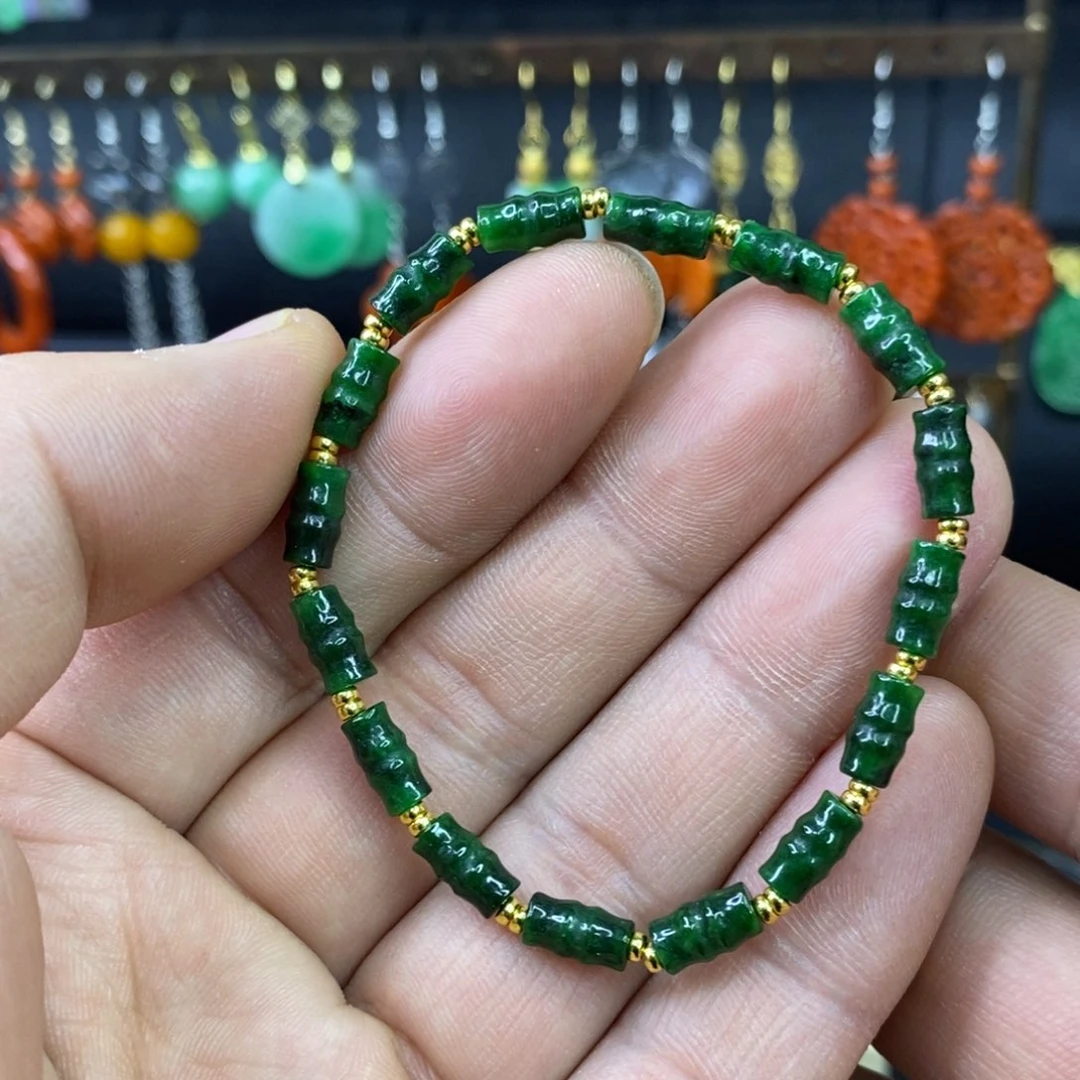 颈饰未镶嵌翡翠手链