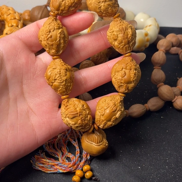 橄榄核手串百鬼钟馗