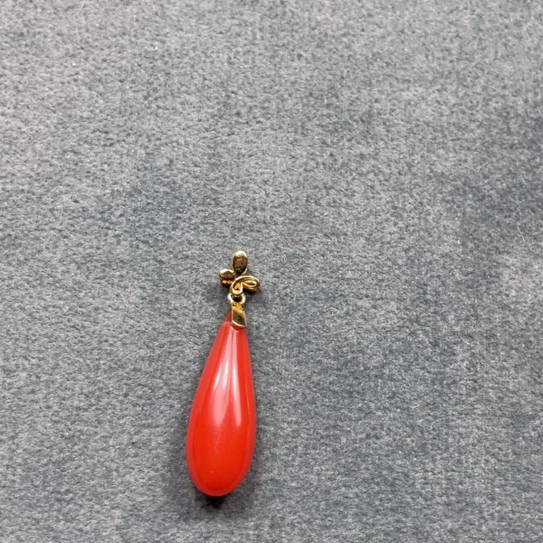 南红玛瑙未镶嵌吊坠