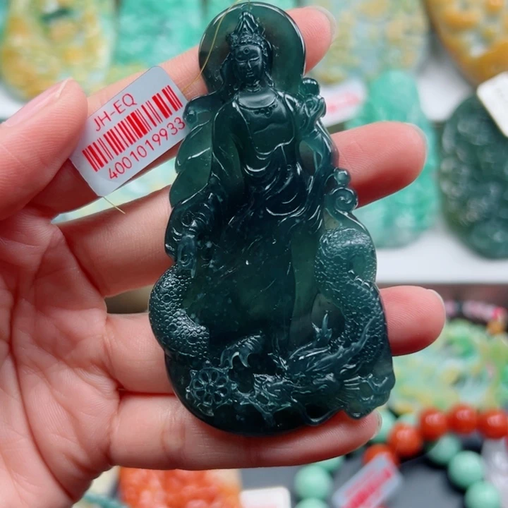 吊坠(不含链)未镶嵌翡翠天***$