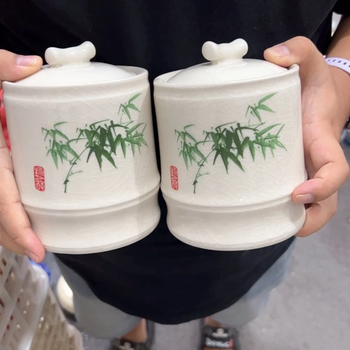 瑕疵福利品陶瓷茶叶罐
