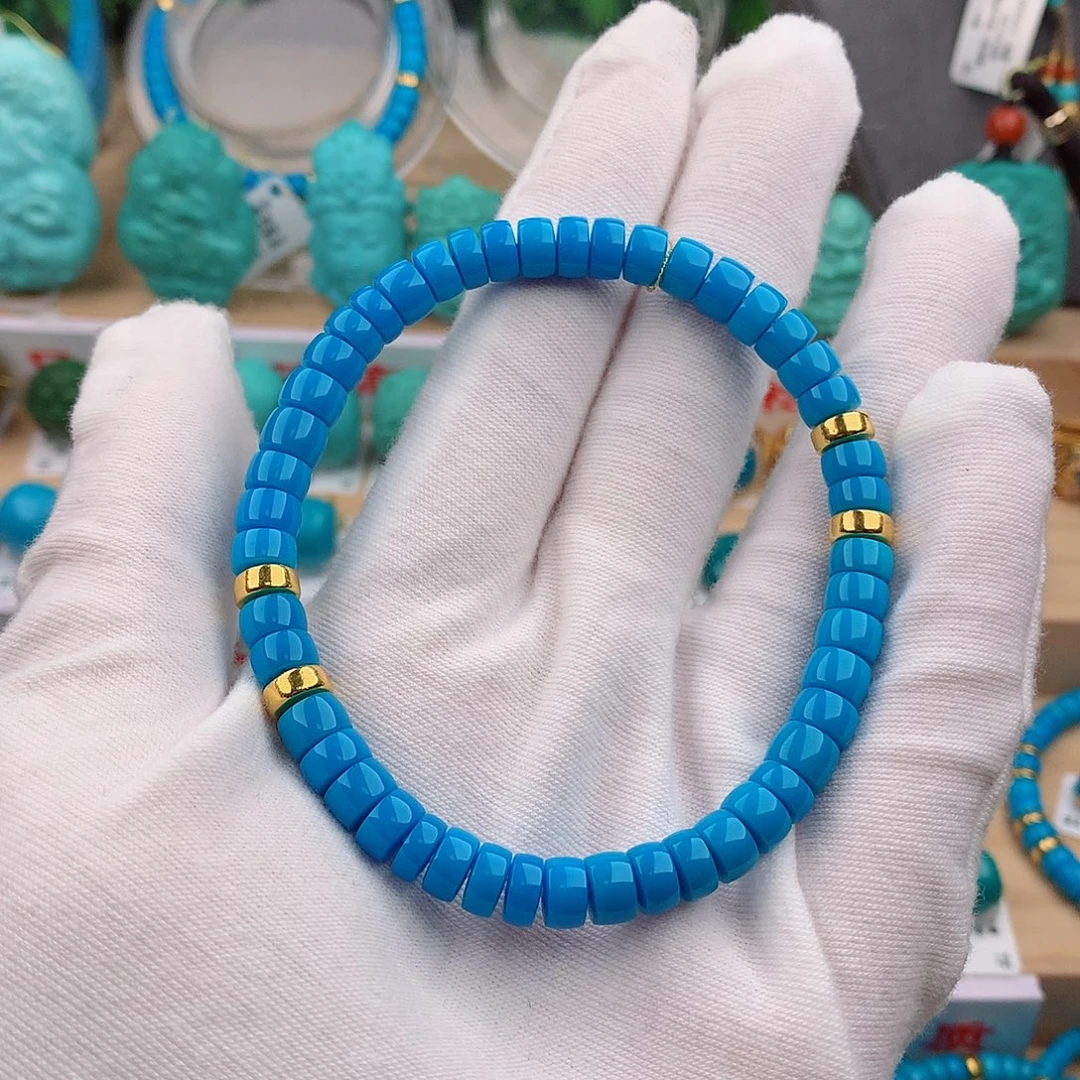 绿松石足金镶嵌珠宝奇石