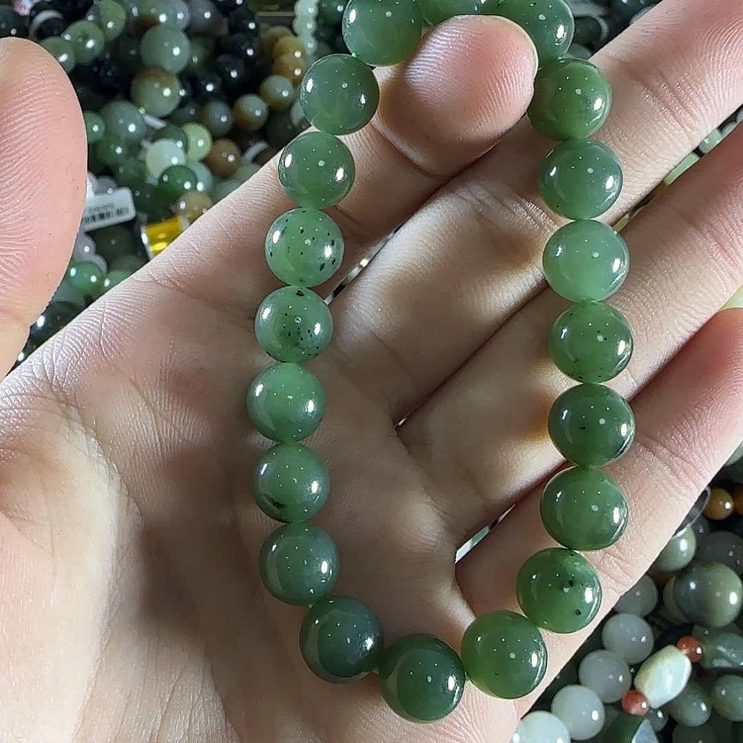 和田玉手链未镶嵌38