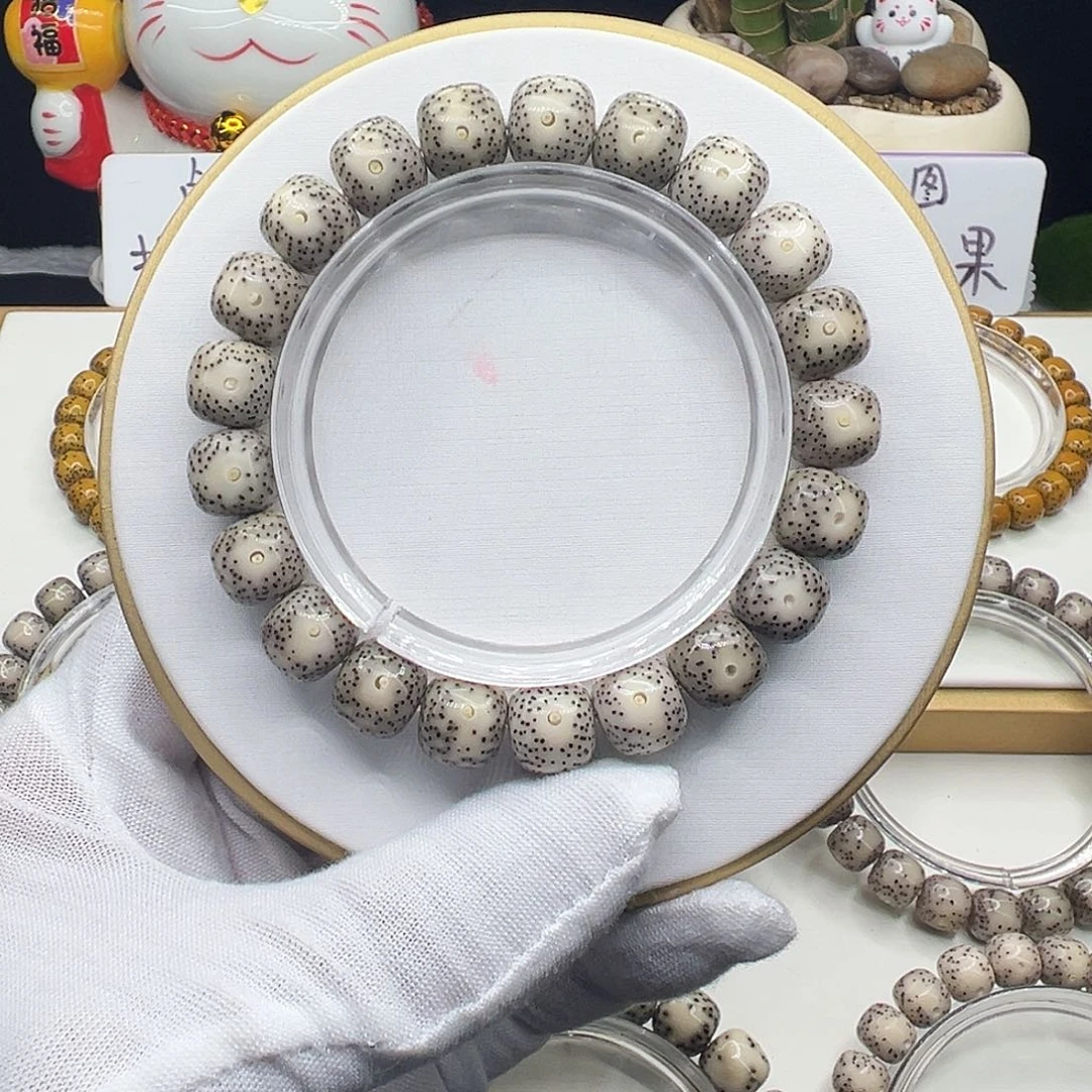 手串星月菩提糯冰11✖️10月朗星稀毕业级
