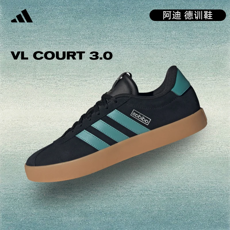【商城】【流光风】adidas阿迪达斯VL COURT 3.0男女运动德训鞋JR8653