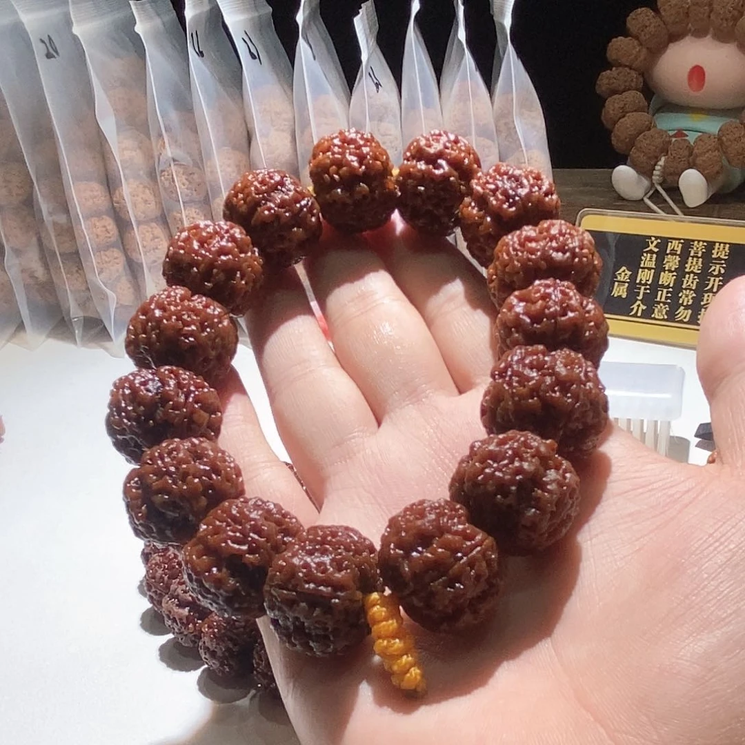 金刚菩提吊坠v***狗私人订制粗筋满肉满龙24mm