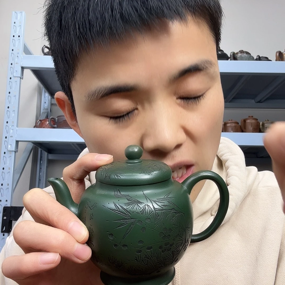 紫砂茶壶民间手艺人全手工制作