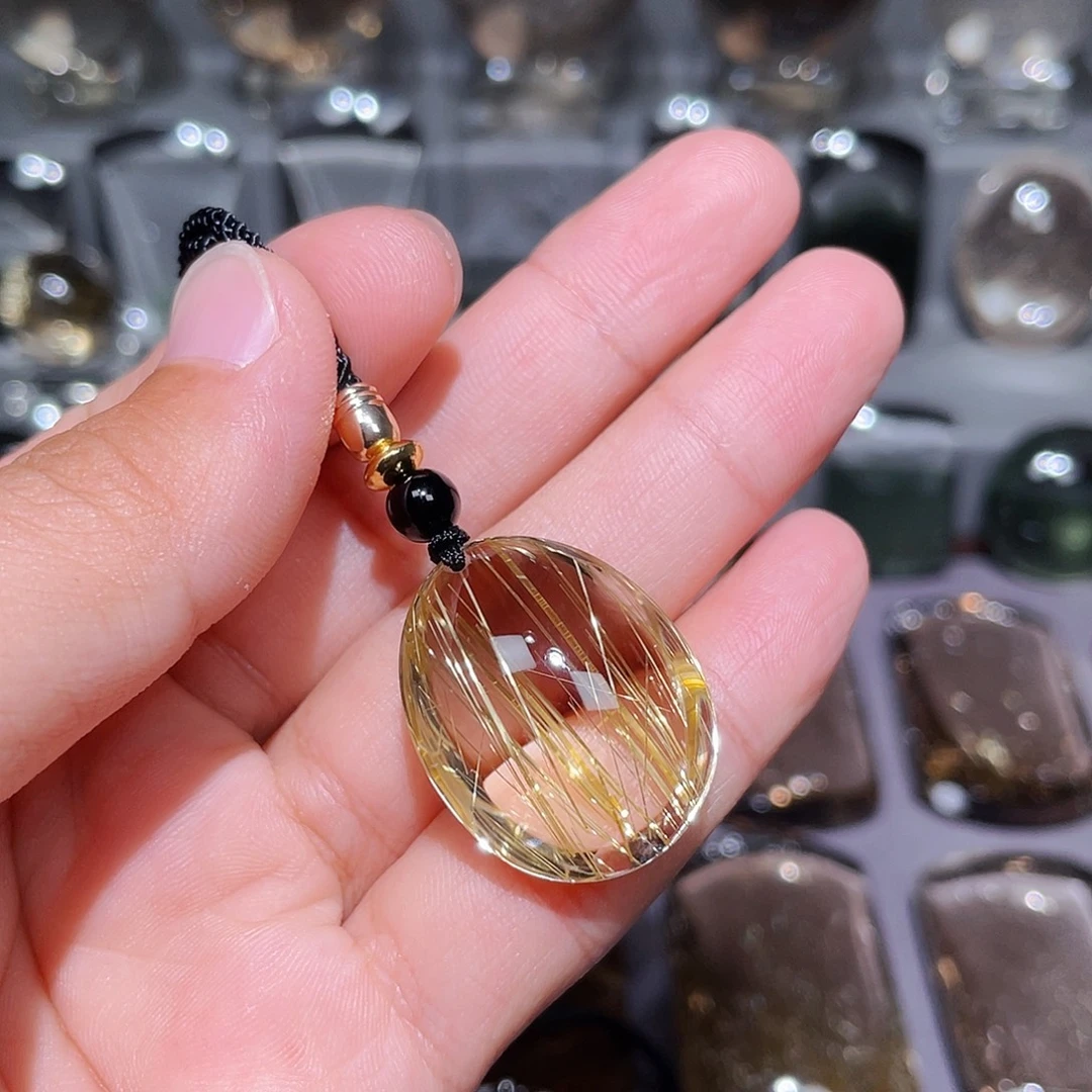颈饰未镶嵌水晶挂件