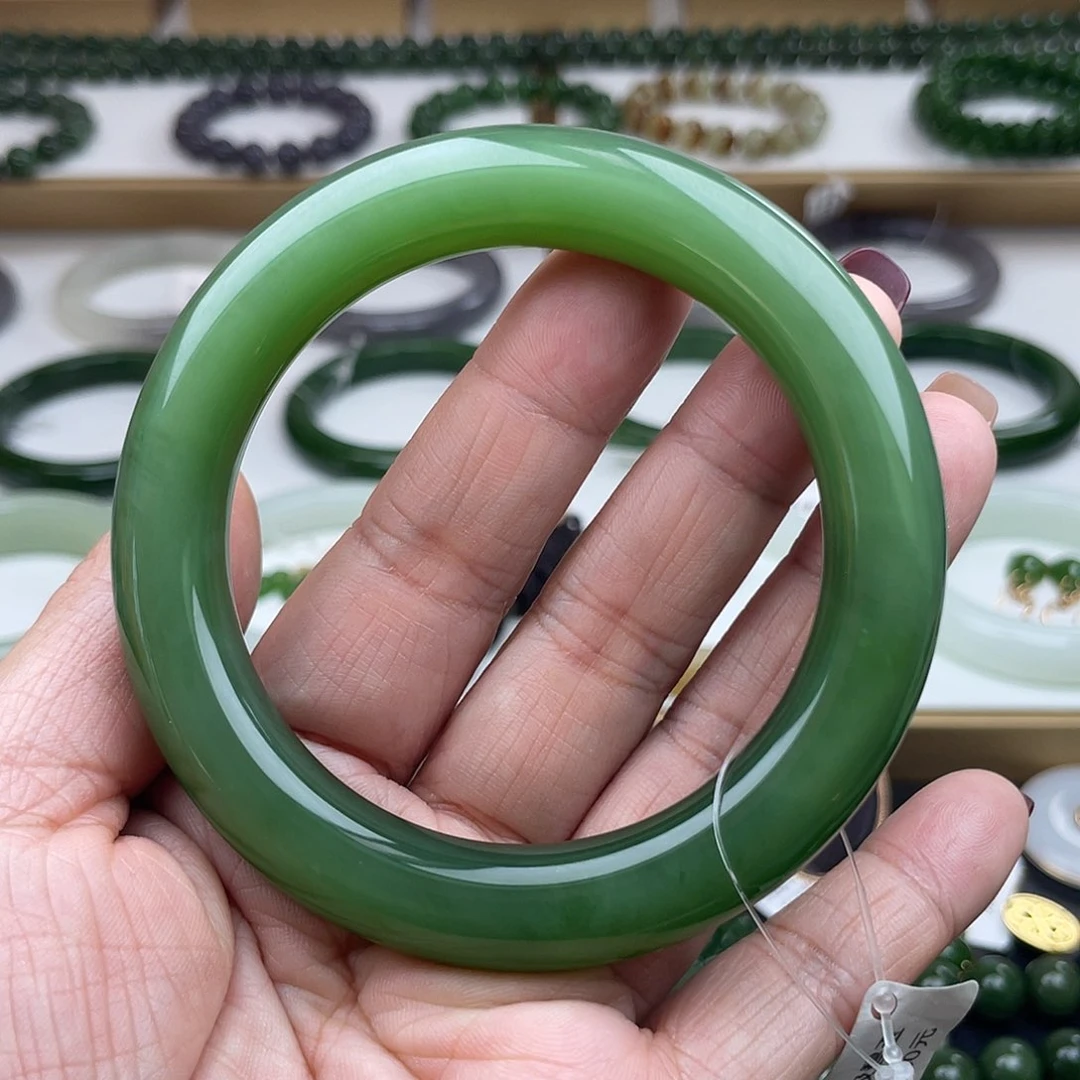 和田玉（碧玉）手镯未镶嵌