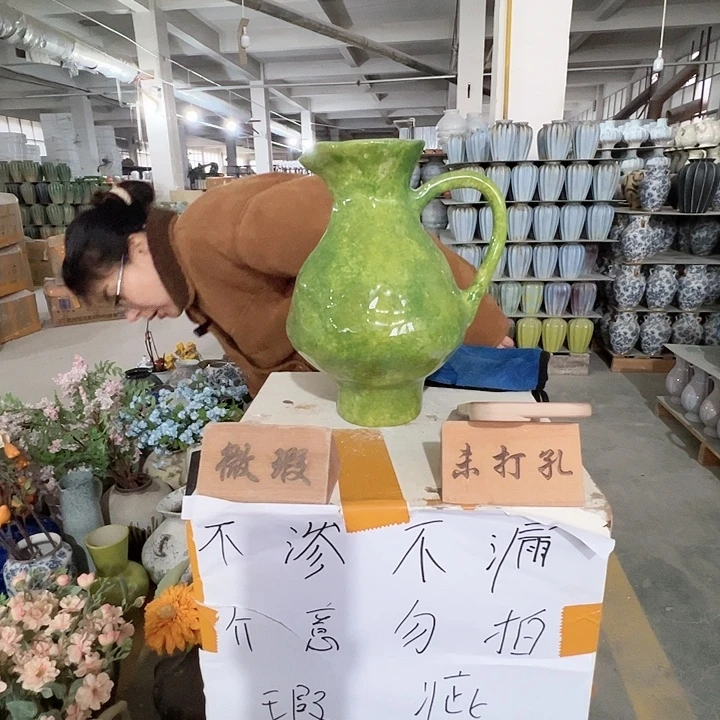 摆件陶景德镇陶瓷花瓶瑕疵专场