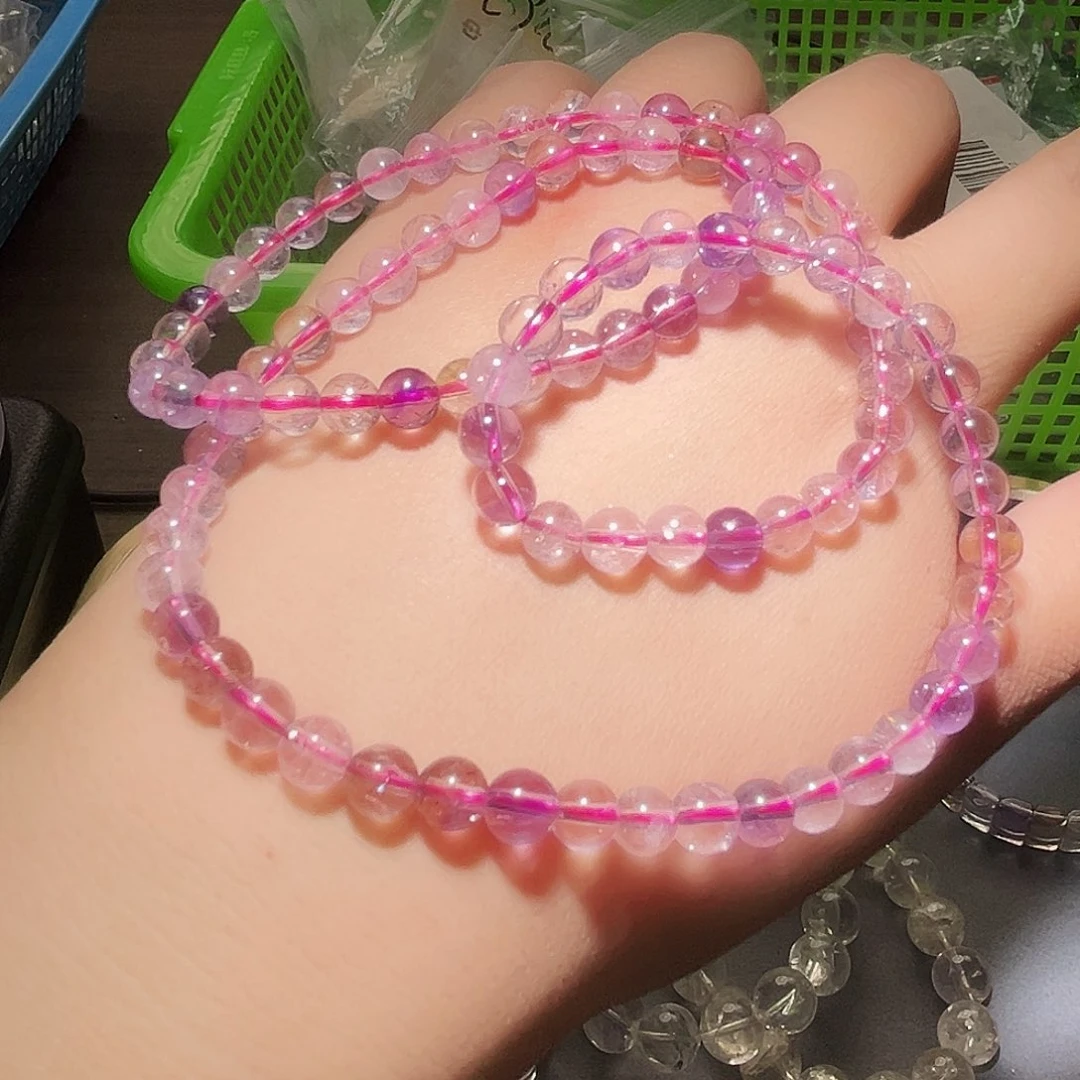 水晶手链未镶嵌仙女超七多圈