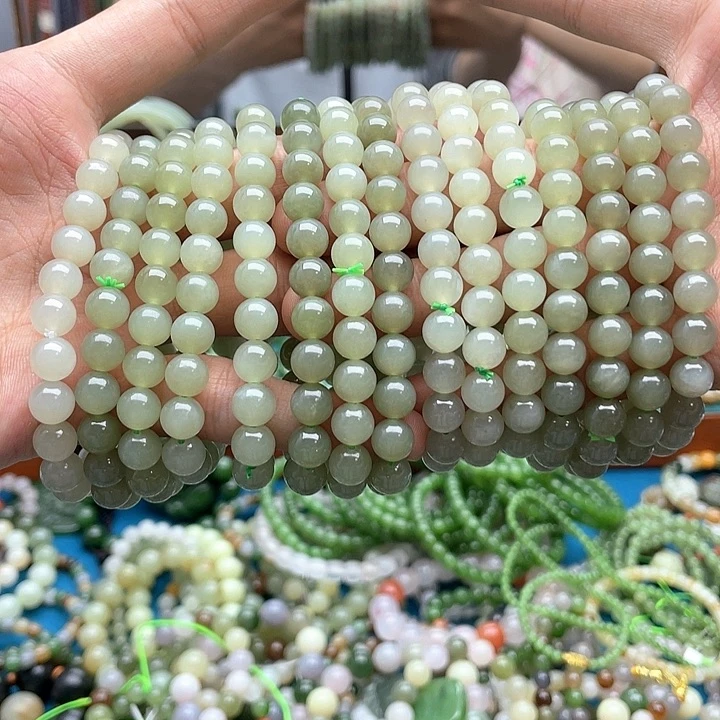 手链未镶嵌和田玉多样性发其一