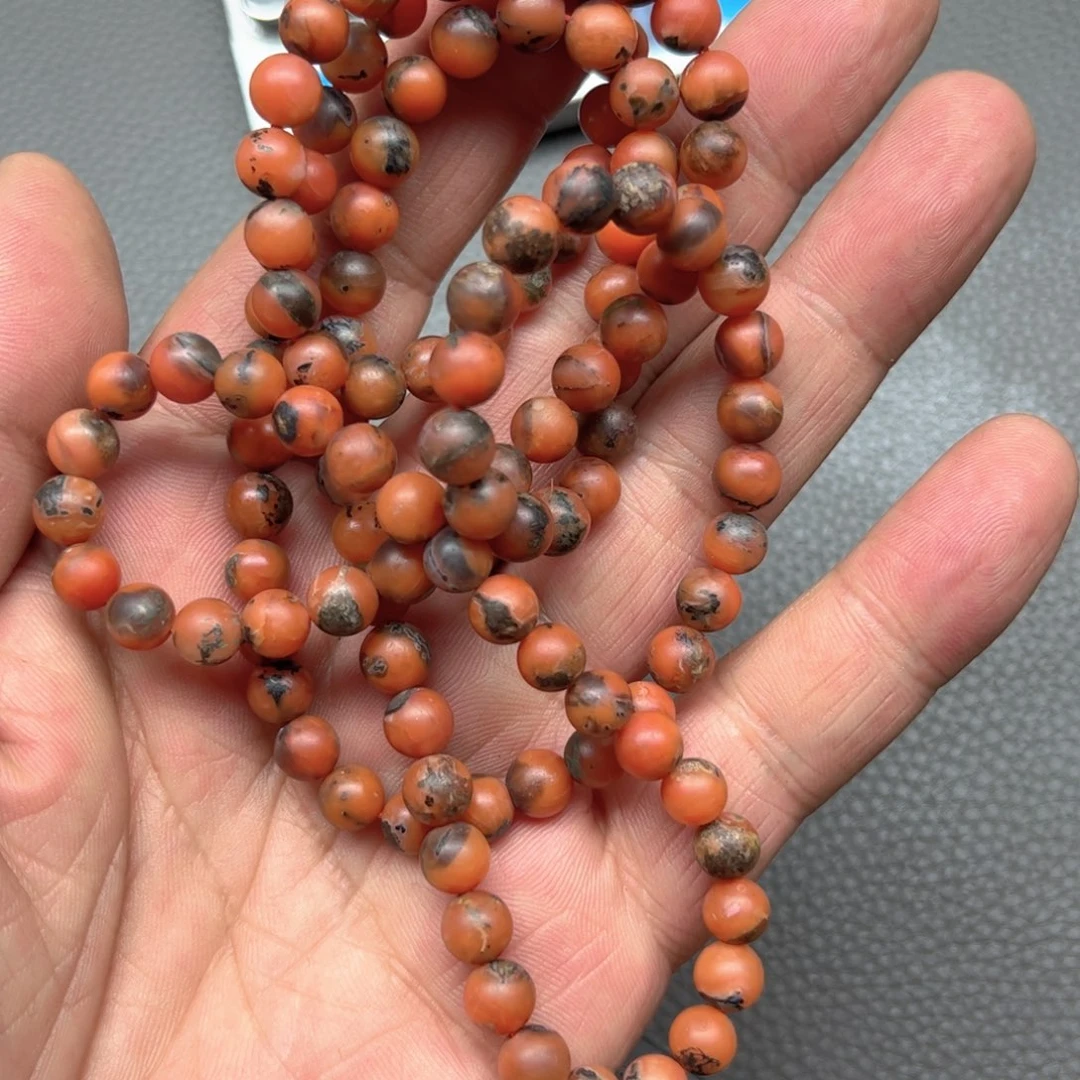 南红玛瑙未镶嵌手链