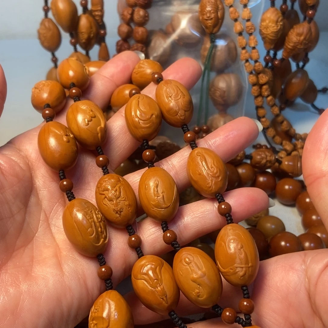 橄榄核手串/手链无相佛脖挂1617