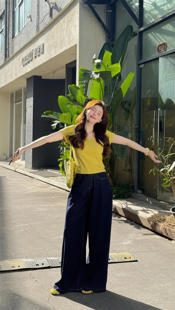 YPP！【海王T】人手拍两件 新款纯欲修身显瘦百搭短款上衣T恤