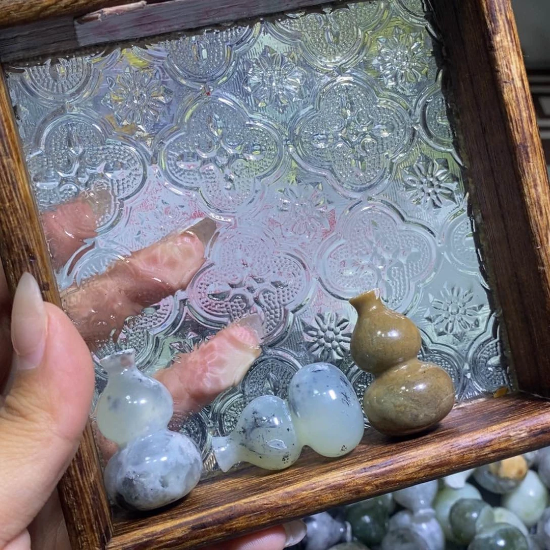 合金蛇纹石玉颈饰257