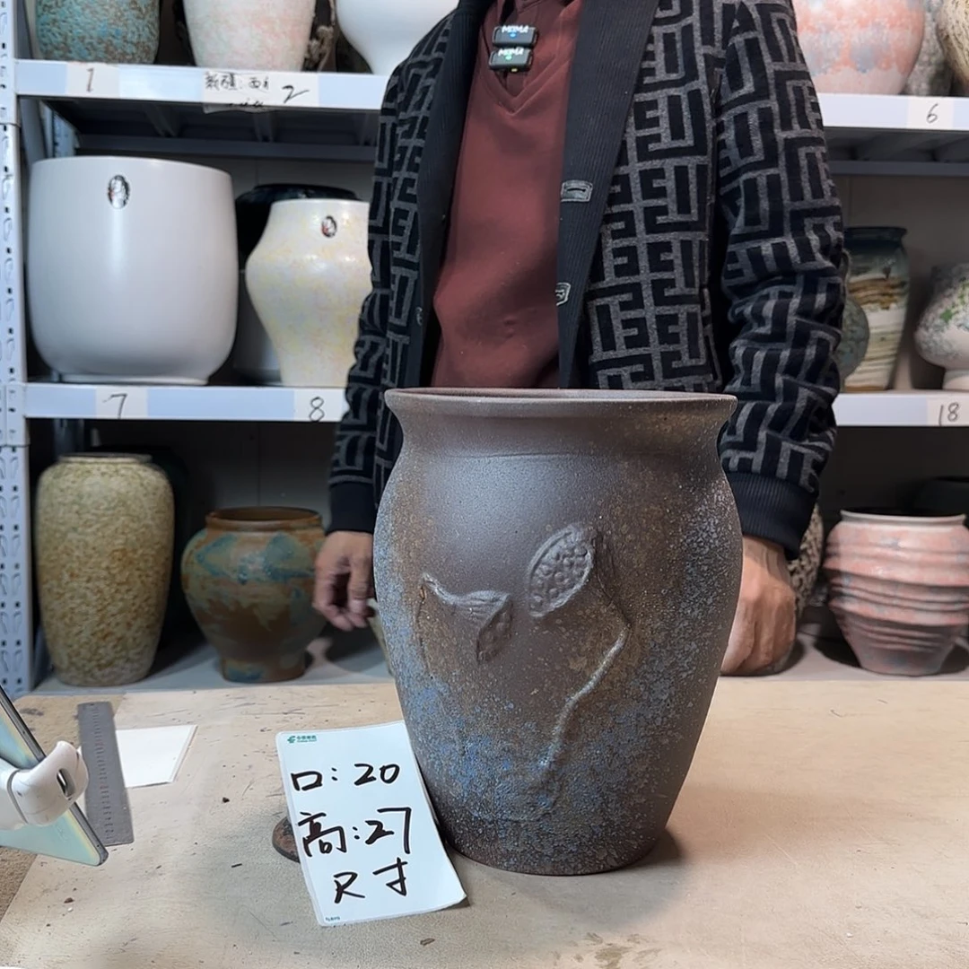 20@27 紫砂花盆尺寸