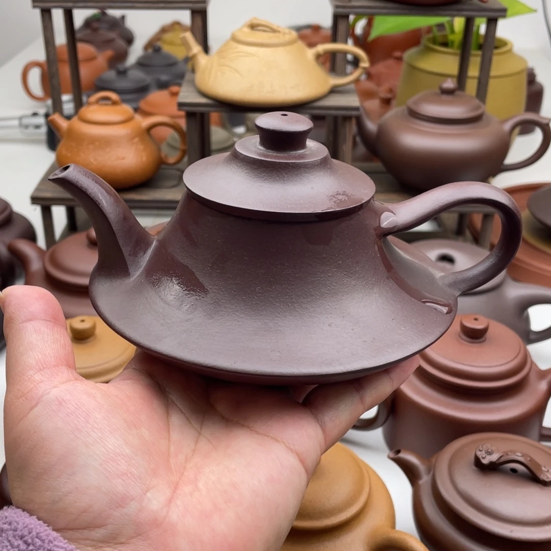 茶壶紫砂宜兴紫砂微瑕微瑕250cc