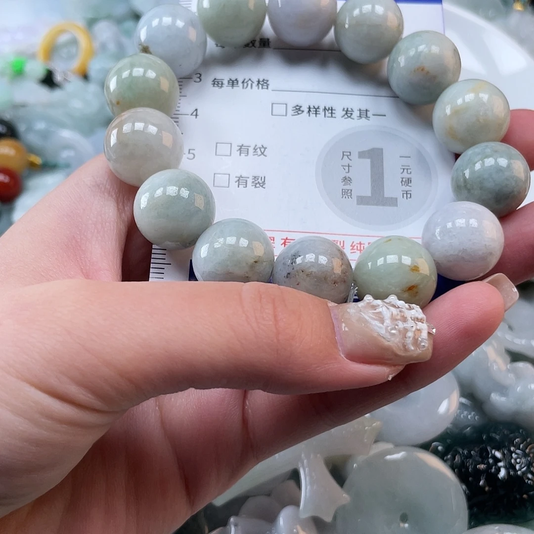 翡翠未镶嵌颈饰1255