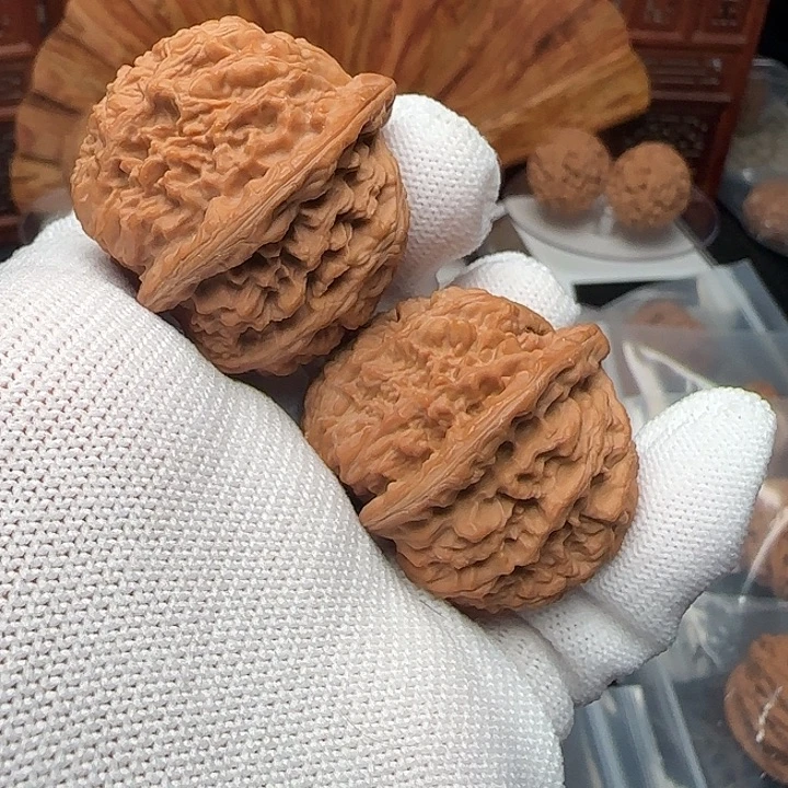 文玩核桃吊坠全品太行龙纹35尺基因变异